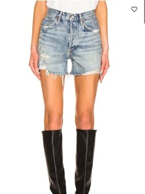 Agolde DEE Denim Shorts 100% Organic Cotton Women's size 31